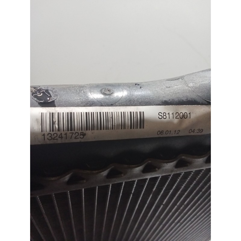 Recambio de radiador agua para opel insignia a (g09) 2.0 cdti (68) referencia OEM IAM 13241725 S8112001 08