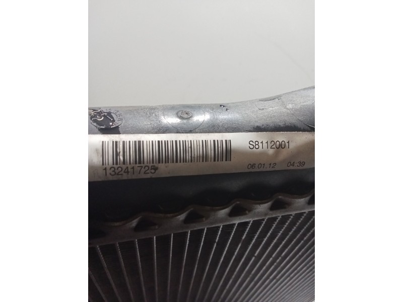 Recambio de radiador agua para opel insignia a (g09) 2.0 cdti (68) referencia OEM IAM 13241725 S8112001 08