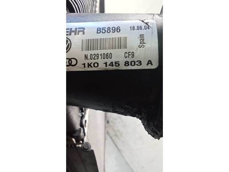 Recambio de intercooler para volkswagen golf v (1k1) 1.9 tdi referencia OEM IAM 1K0145803A  03