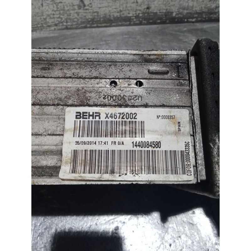 Recambio de intercooler para fiat scudo autobús (270_, 272_) 1.6 d multijet referencia OEM IAM X4672002 1440084580 07
