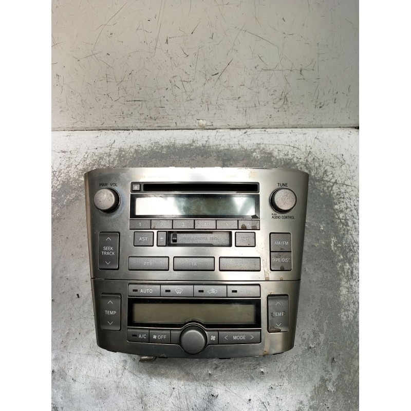 Recambio de sistema audio / radio cd para toyota avensis sedán (_t25_) 2.0 d-4d (cdt250_) referencia OEM IAM 8612005081 CQMS6571