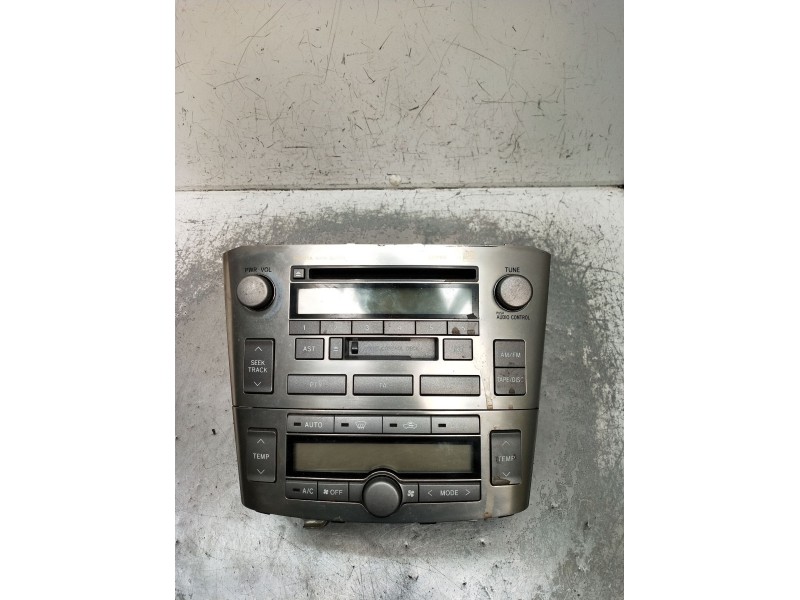 Recambio de sistema audio / radio cd para toyota avensis sedán (_t25_) 2.0 d-4d (cdt250_) referencia OEM IAM 8612005081 CQMS6571