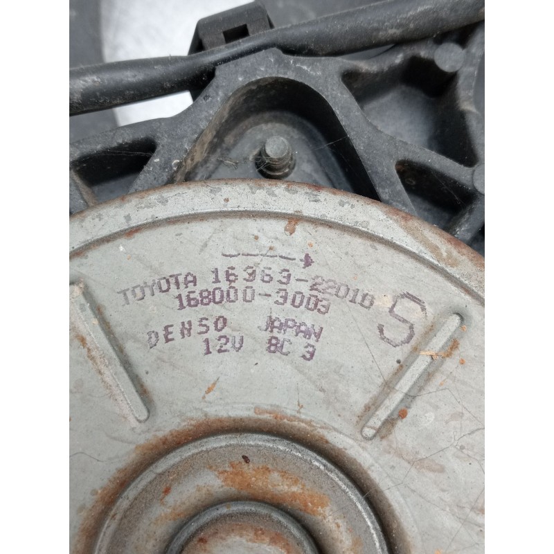 Recambio de electroventilador para toyota corolla (_e11_) 1.4 16v (zze111_) referencia OEM IAM 1680003003 1636922010 2000