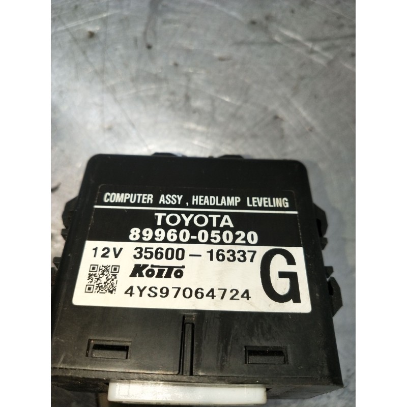 Recambio de modulo electronico para toyota avensis sedán (_t25_) 2.0 d-4d (cdt250_) referencia OEM IAM 8996005020 4YS97064724 35