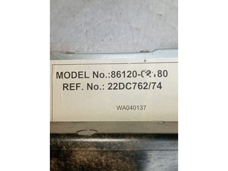 Recambio de sistema navegacion gps para toyota corolla (_e11_) 1.4 16v (zze111_) referencia OEM IAM 22DC76274 861200 2000