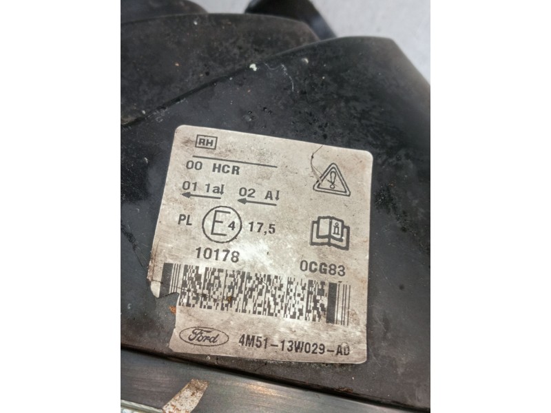 Recambio de faro derecho para ford focus ii turnier (da_, ffs, ds) 1.6 tdci referencia OEM IAM 4M5113W029AD  2005