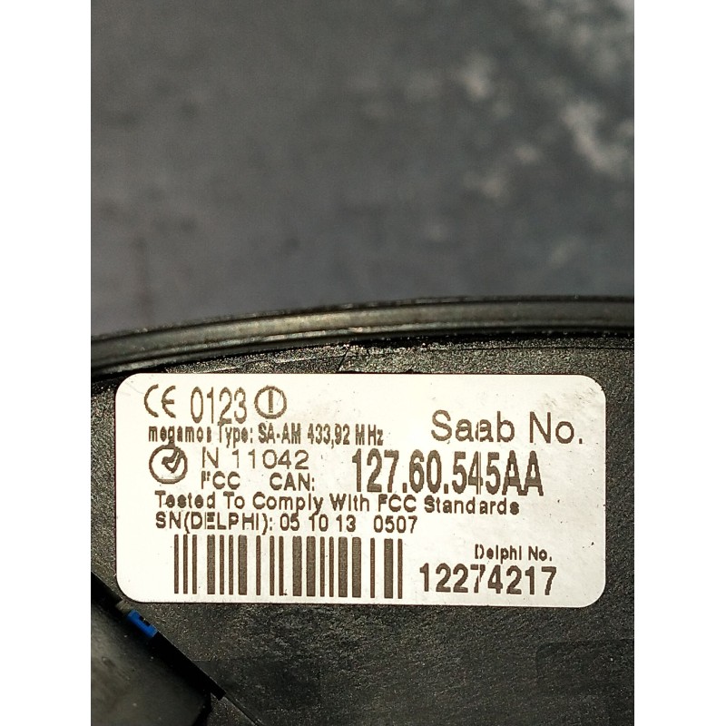 Recambio de mando luces para saab 9-3 station wagon (e50) 1.9 tid referencia OEM IAM 12760545AA 12274217 2005