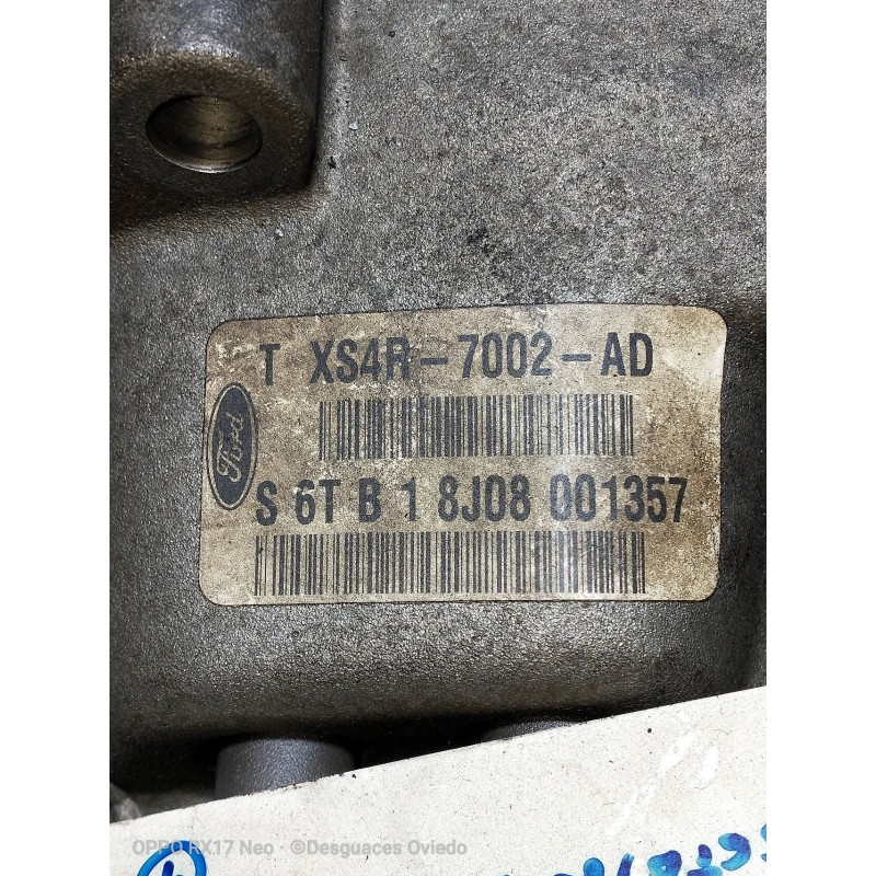 Recambio de caja cambios para ford focus berlina (cak) referencia OEM IAM XS4R7002AD  