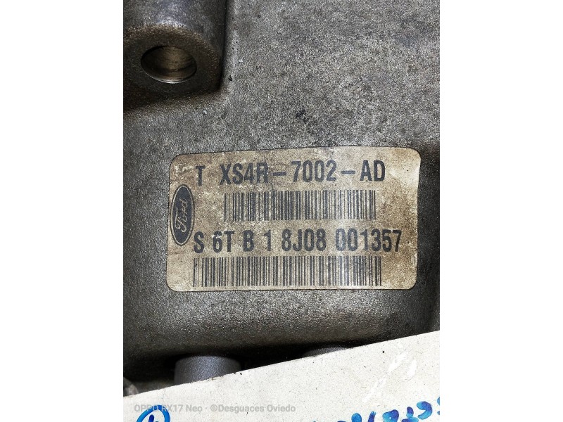 Recambio de caja cambios para ford focus berlina (cak) referencia OEM IAM XS4R7002AD  