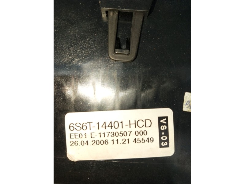 Recambio de caja reles / fusibles para ford fiesta v (jh_, jd_) 1.6 tdci referencia OEM IAM 6S6T14401HCD EE01E11730507000 2005