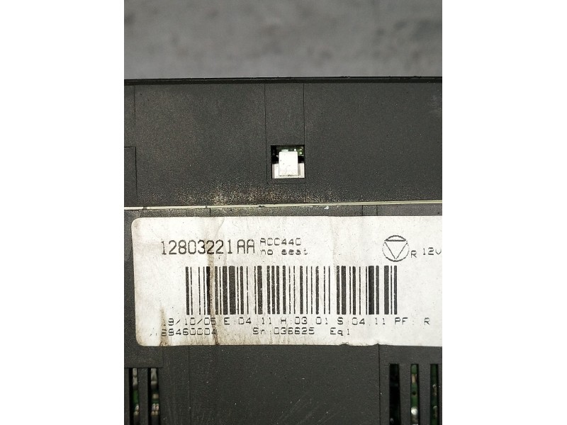 Recambio de mando calefaccion / aire acondicionado para saab 9-3 station wagon (e50) 1.9 tid referencia OEM IAM 12803221AA  2005