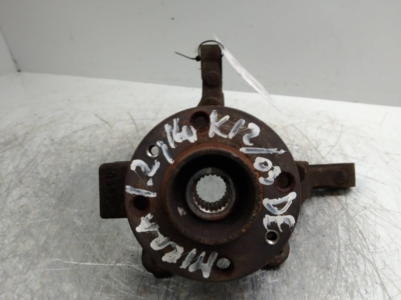 Recambio de mangueta delantera derecha para nissan micra (k12e) acenta referencia OEM IAM   