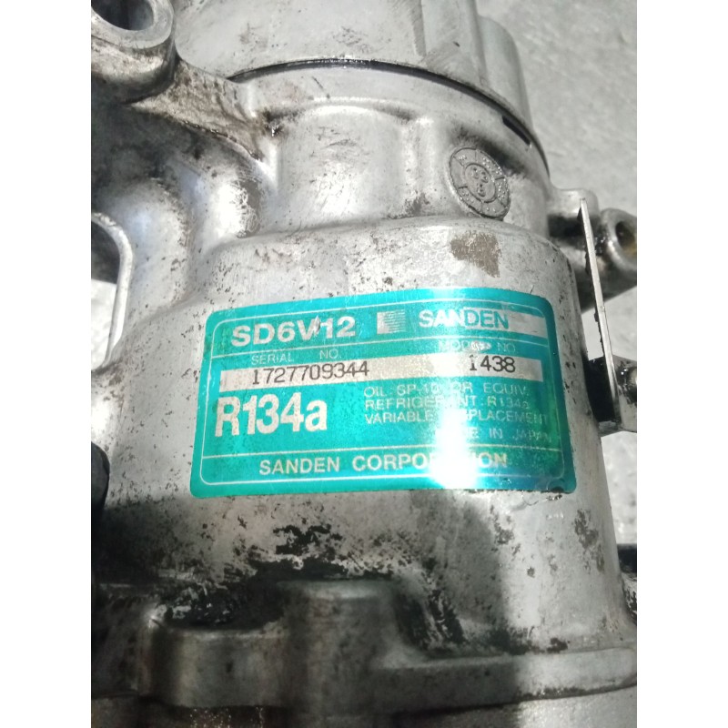 Recambio de compresor aire acondicionado para peugeot 206 hatchback (2a/c) 1.4 i referencia OEM IAM 1727709344 1438 03