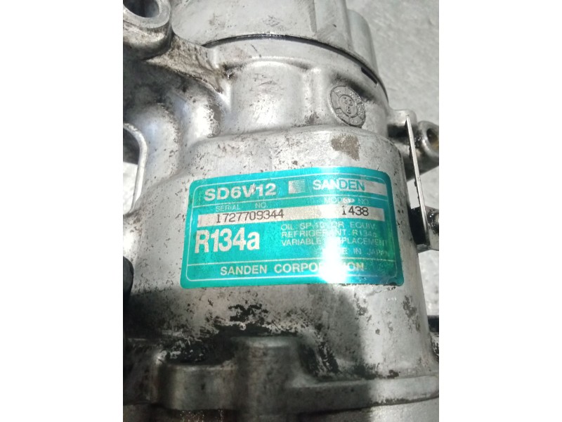 Recambio de compresor aire acondicionado para peugeot 206 hatchback (2a/c) 1.4 i referencia OEM IAM 1727709344 1438 03