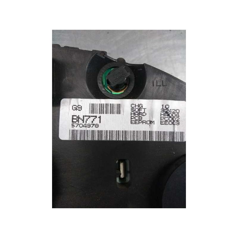 Recambio de cuadro instrumentos para nissan almera (n16/e) 1.5 dci turbodiesel cat referencia OEM IAM BN771 G9 5704978