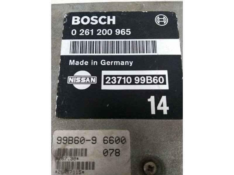 Recambio de centralita motor uce para nissan micra (k10) referencia OEM IAM 0261200965 2371099B60 14