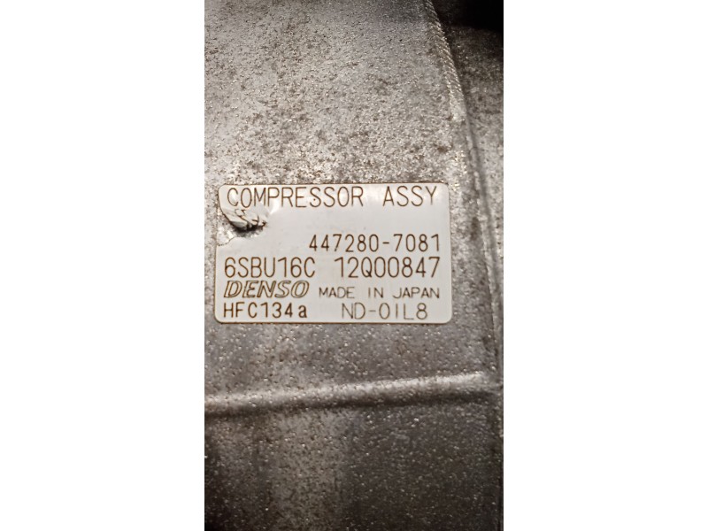 Recambio de compresor aire acondicionado para mercedes-benz clase glk (x204) 220 cdi 4-matic (204.984, 204.997) referencia OEM I