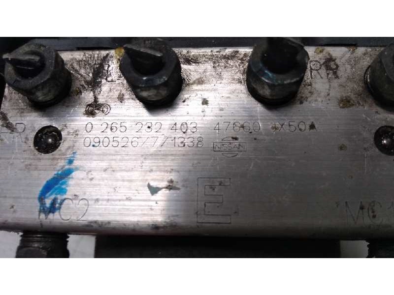 Recambio de abs para nissan nv 200 (m20) 1.5 dci cat referencia OEM IAM 0265232403 0265800863 47660JX50A