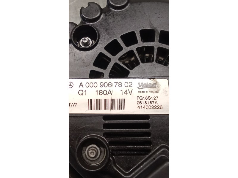 Recambio de alternador para mercedes-benz clase glk (x204) 220 cdi 4-matic (204.984, 204.997) referencia OEM IAM A0009067802 180