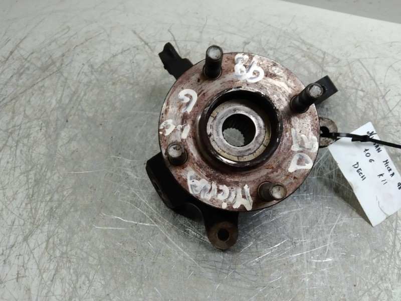 Recambio de mangueta delantera derecha para nissan micra (k11) 1.0 16v cat referencia OEM IAM    Recambio de mangueta delantera derecha para nissan micra (k11) 1.0 16v cat referencia OEM IAM