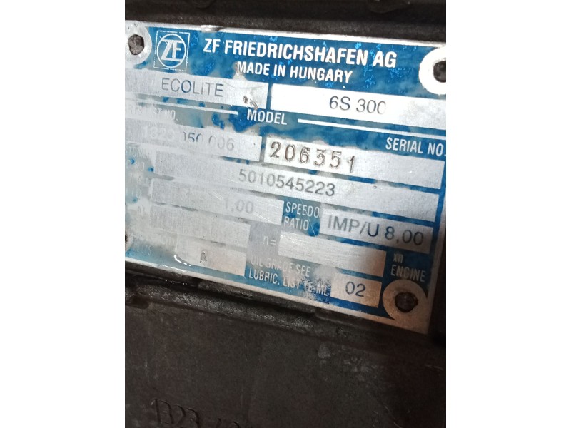 Recambio de caja cambios para renault trucks mascott furgoneta 150.65 (a00300166) referencia OEM IAM 6S300 6V 1323050006 206351 