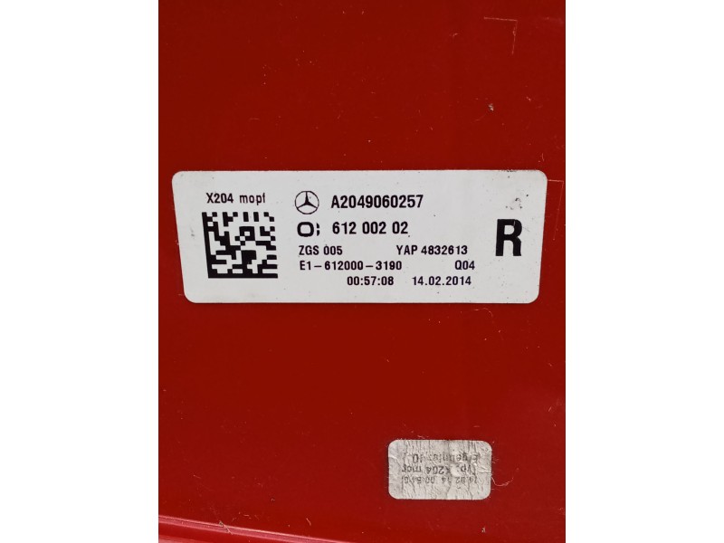 Recambio de piloto trasero derecho para mercedes-benz clase glk (x204) 220 cdi 4-matic (204.984, 204.997) referencia OEM IAM A20