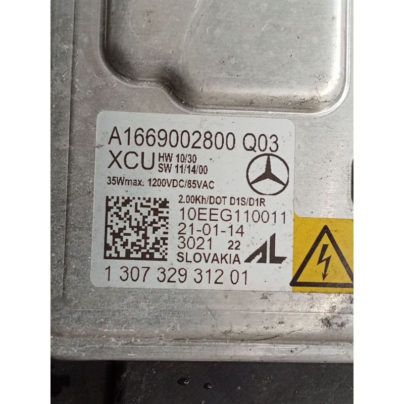Recambio de faro derecho para mercedes-benz clase glk (x204) 220 cdi 4-matic (204.984, 204.997) referencia OEM IAM A2048201639 7
