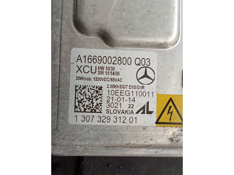 Recambio de faro derecho para mercedes-benz clase glk (x204) 220 cdi 4-matic (204.984, 204.997) referencia OEM IAM A2048201639 7