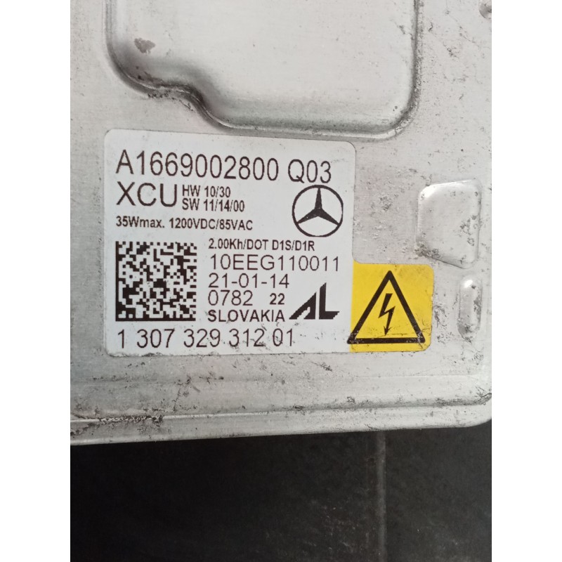 Recambio de faro izquierdo para mercedes-benz clase glk (x204) 220 cdi 4-matic (204.984, 204.997) referencia OEM IAM A2048201539