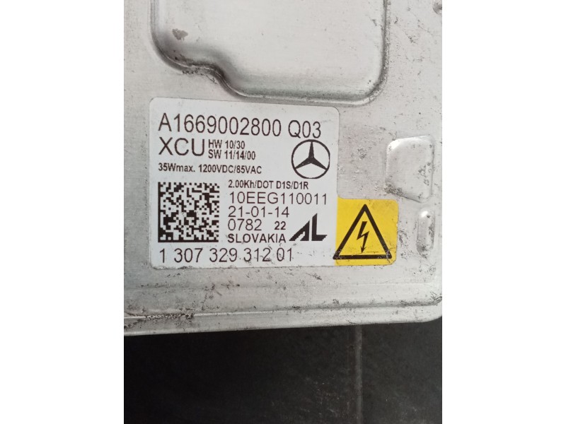 Recambio de faro izquierdo para mercedes-benz clase glk (x204) 220 cdi 4-matic (204.984, 204.997) referencia OEM IAM A2048201539