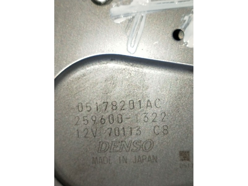 Recambio de motor limpia trasero para dodge journey se referencia OEM IAM 2596001322 05178201AC 2009