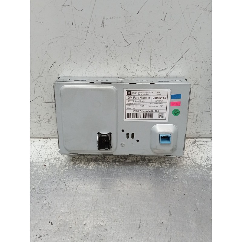 Recambio de pantalla multifuncion para opel insignia a (g09) 2.0 cdti (68) referencia OEM IAM 20939145  2008