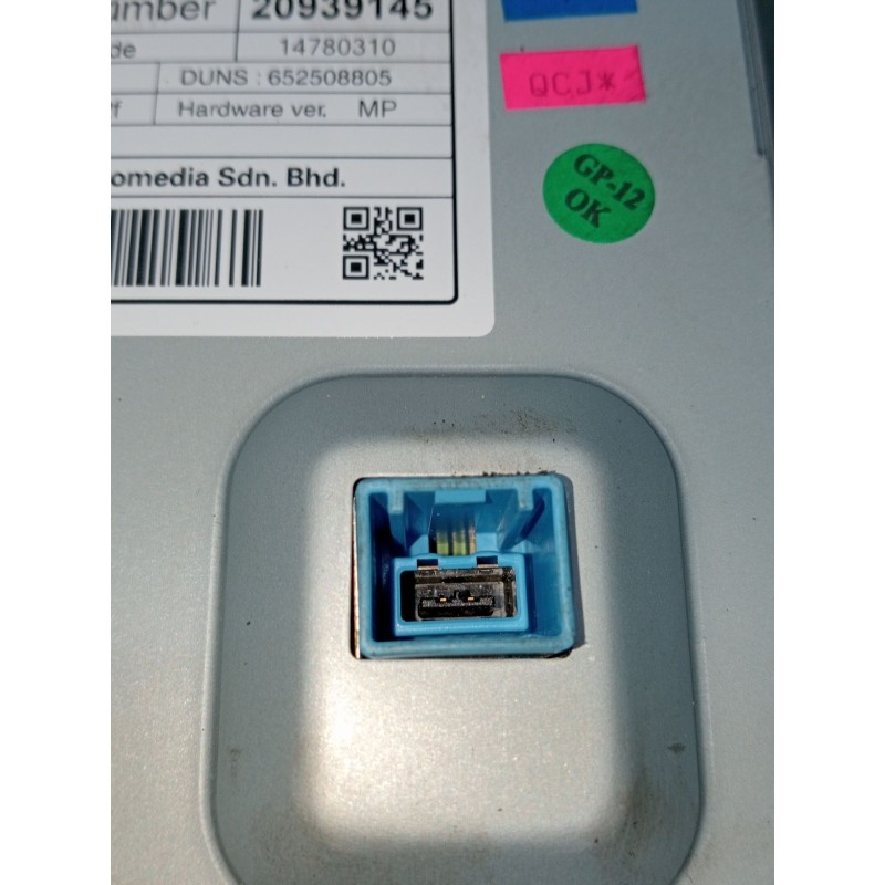 Recambio de pantalla multifuncion para opel insignia a (g09) 2.0 cdti (68) referencia OEM IAM 20939145  2008