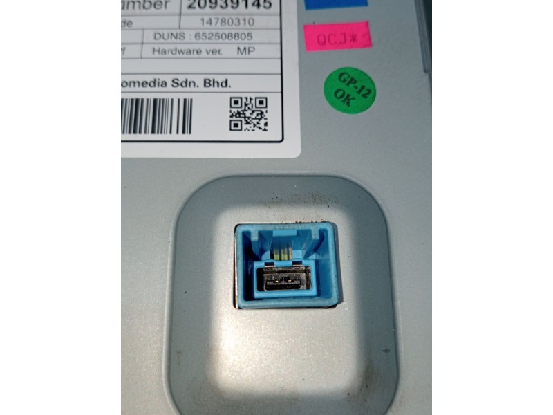 Recambio de pantalla multifuncion para opel insignia a (g09) 2.0 cdti (68) referencia OEM IAM 20939145  2008