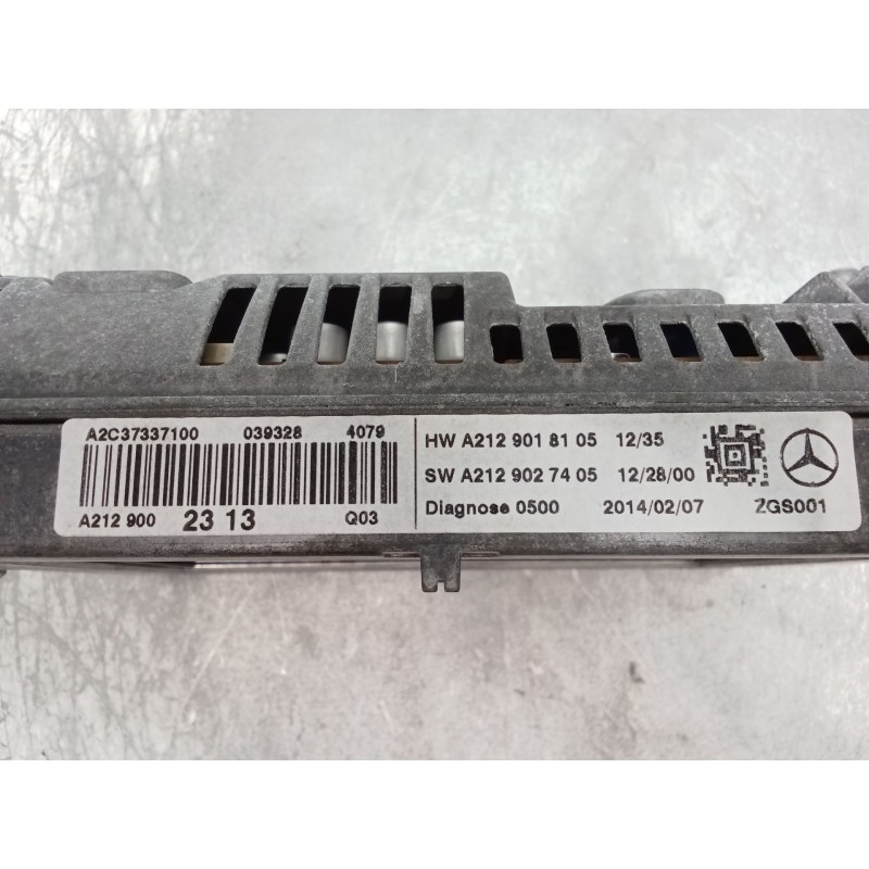 Recambio de pantalla multifuncion para mercedes-benz clase glk (x204) 220 cdi 4-matic (204.984, 204.997) referencia OEM IAM A212