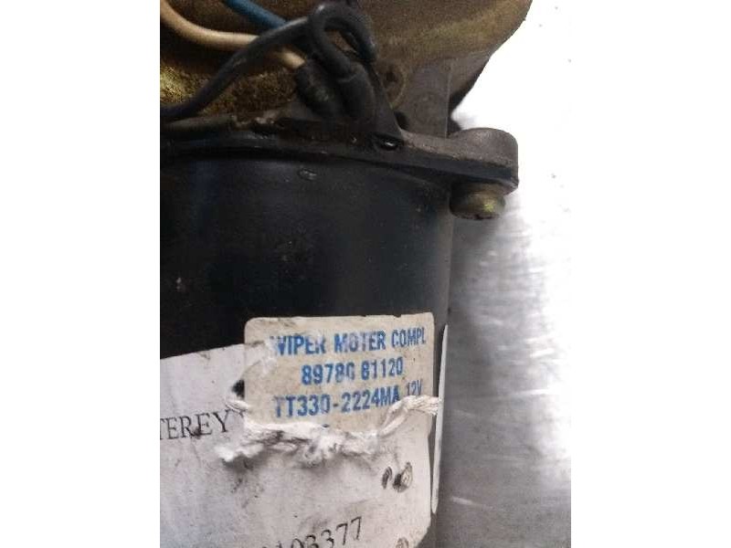 Recambio de motor limpia delantero para opel monterey 3.1 turbodiesel referencia OEM IAM TT3302224MA 8978081120 