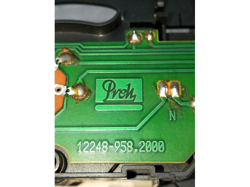 Recambio de mando calefaccion / aire acondicionado para mercedes-benz vito autobús (w638) 110 td 2.3 (638.174) referencia OEM IA