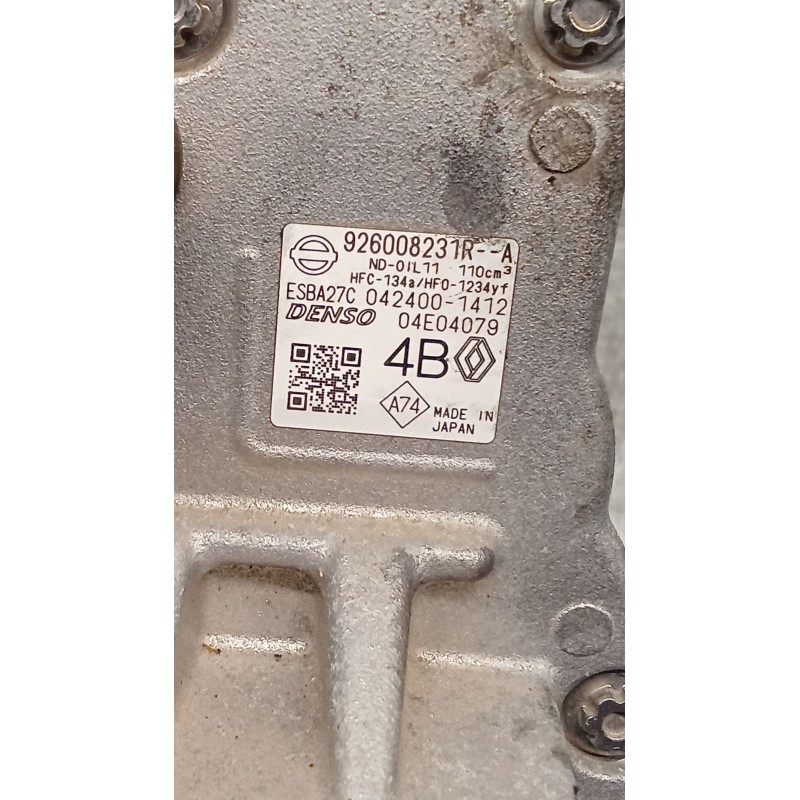 Recambio de compresor aire acondicionado para renault arkana i (lcm_, ldn_) 1.6 e-tech 145 (ldmu) referencia OEM IAM 926008231R 