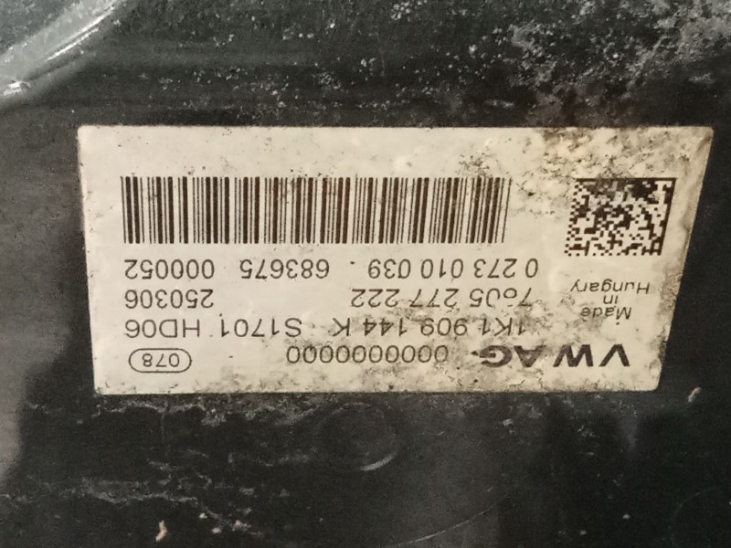 Recambio de cremallera direccion para volkswagen touran (1t1, 1t2) 2.0 tdi 16v referencia OEM IAM   