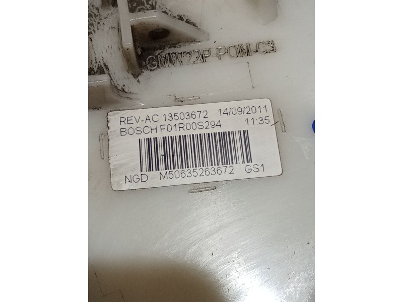 Recambio de bomba combustible para chevrolet cruze (j300) 1.8 referencia OEM IAM   