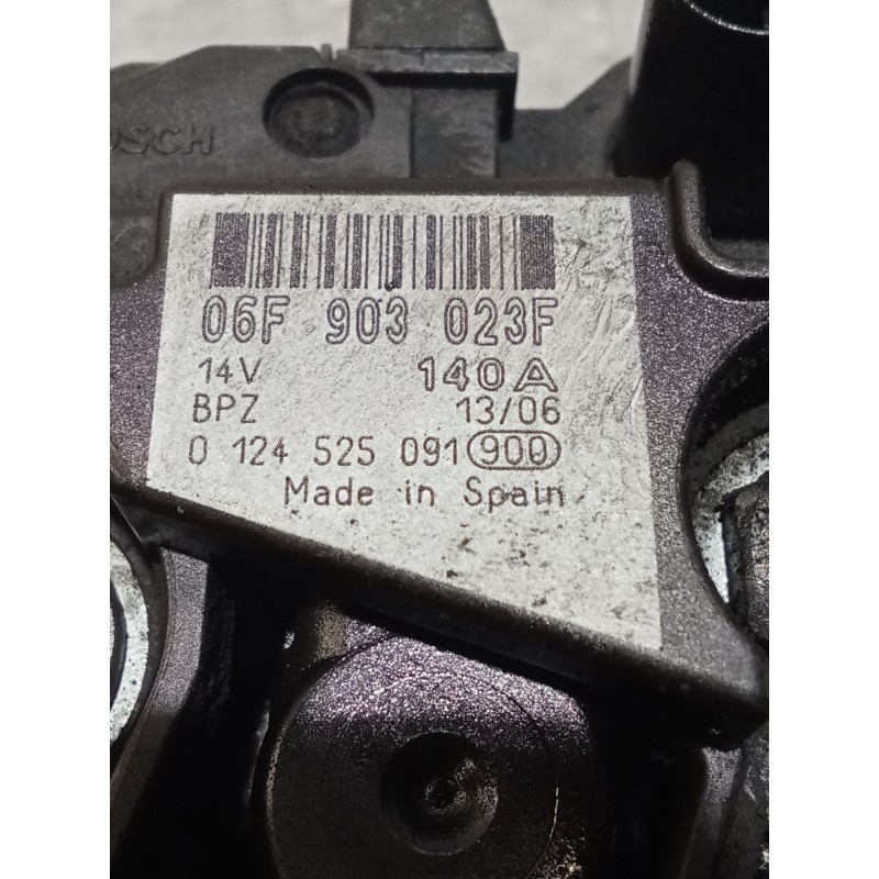 Recambio de alternador para volkswagen touran (1t1, 1t2) 2.0 tdi 16v referencia OEM IAM   