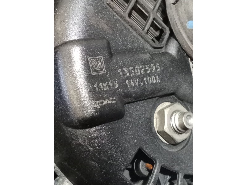 Recambio de alternador para chevrolet cruze (j300) 1.8 referencia OEM IAM   