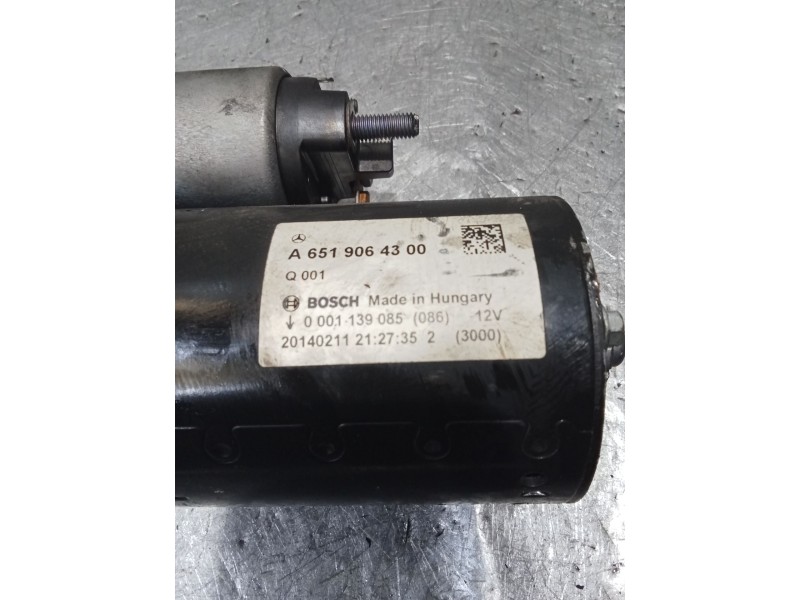 Recambio de motor arranque para mercedes-benz clase glk (x204) 220 cdi 4-matic (204.984, 204.997) referencia OEM IAM   13