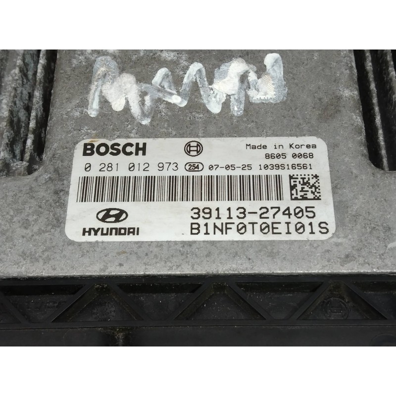Recambio de centralita motor uce para hyundai sonata (nf) 2.0 crdi comfort ii referencia OEM IAM 0281012973 3911327405 B1NF0T0EI