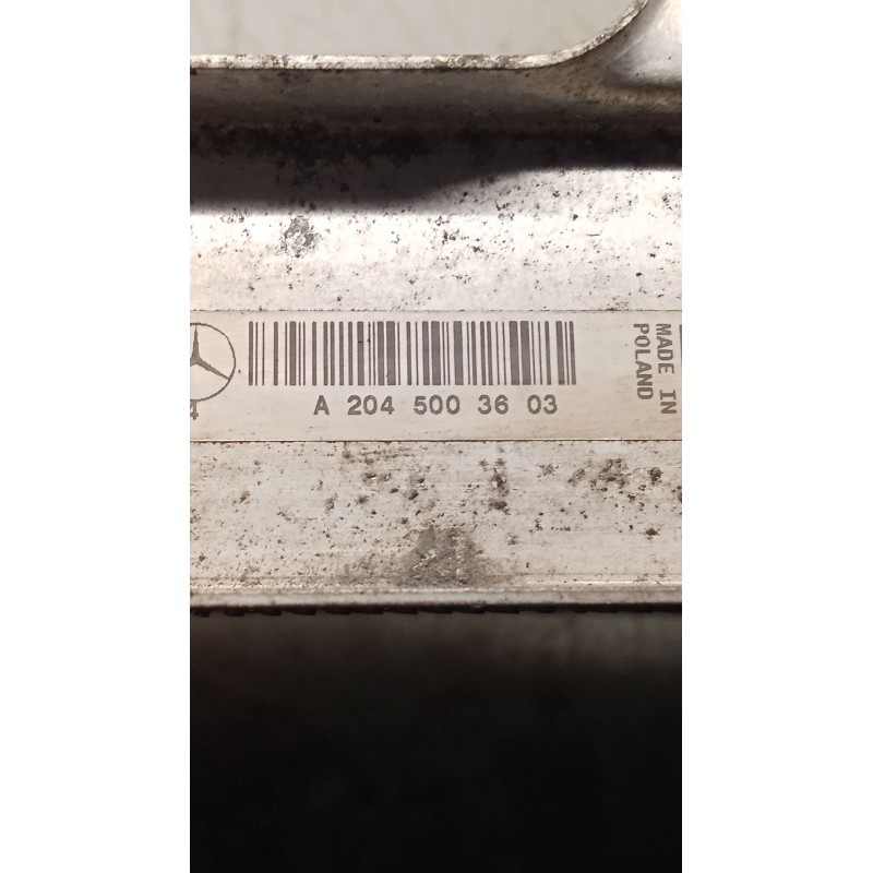 Recambio de radiador agua para mercedes-benz clase glk (x204) 220 cdi 4-matic (204.984, 204.997) referencia OEM IAM A2045003603 