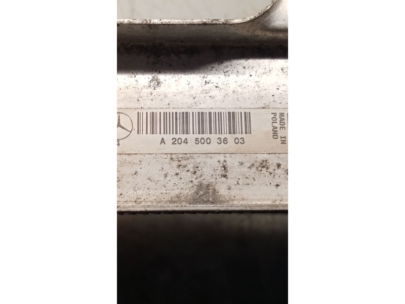 Recambio de radiador agua para mercedes-benz clase glk (x204) 220 cdi 4-matic (204.984, 204.997) referencia OEM IAM A2045003603 