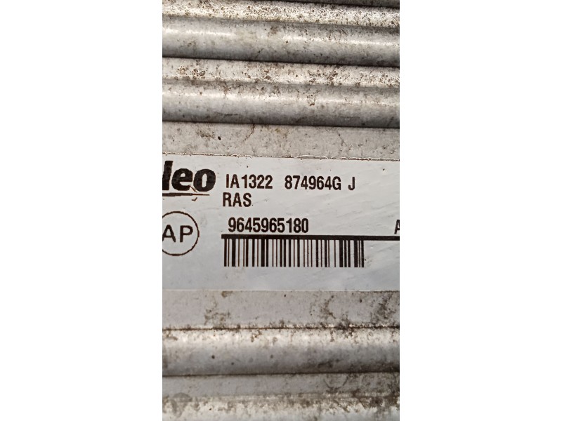 Recambio de intercooler para citroën berlingo / berlingo first monospace (mf_, gjk_, gfk_) 1.6 hdi 75 (mf9hw, gj9hwc, gf9hwc, gn