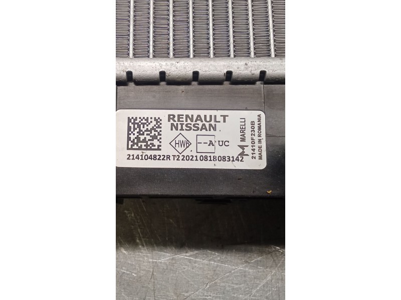 Recambio de radiador agua para renault arkana i (lcm_, ldn_) 1.6 e-tech 145 (ldmu) referencia OEM IAM 214104822R  20
