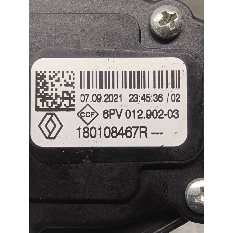 Recambio de potenciometro pedal para renault arkana i (lcm_, ldn_) 1.6 e-tech 145 (ldmu) referencia OEM IAM 180108467R 6PV012902