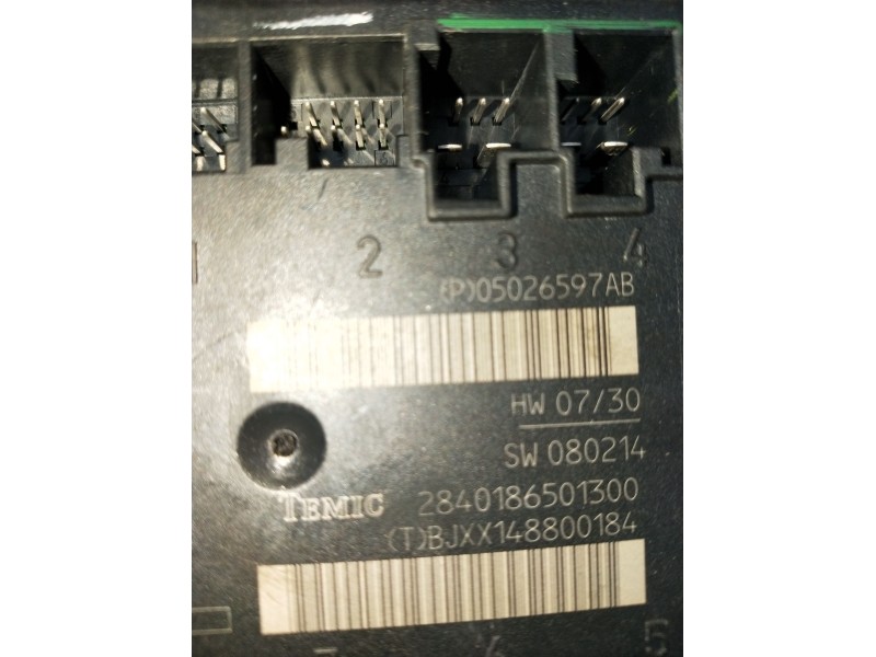Recambio de modulo electronico para dodge journey se referencia OEM IAM 2840186501300 05026597AB BJXX148800184 2009
